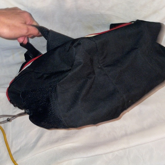 EUC! ADIDAS red backpack 🎒. Has a stain on the bottom white edging. See photos - Picture 10 of 10